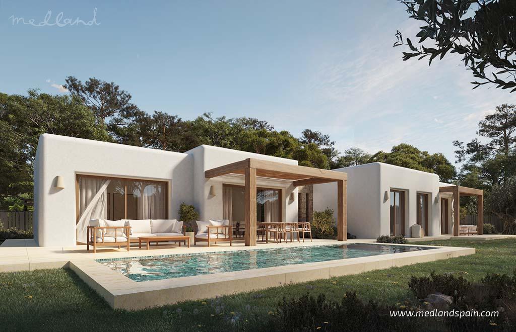 Villa i Benissa, Alicante, Spanien 3 sovrum, 289 kvm. Nr. 108897