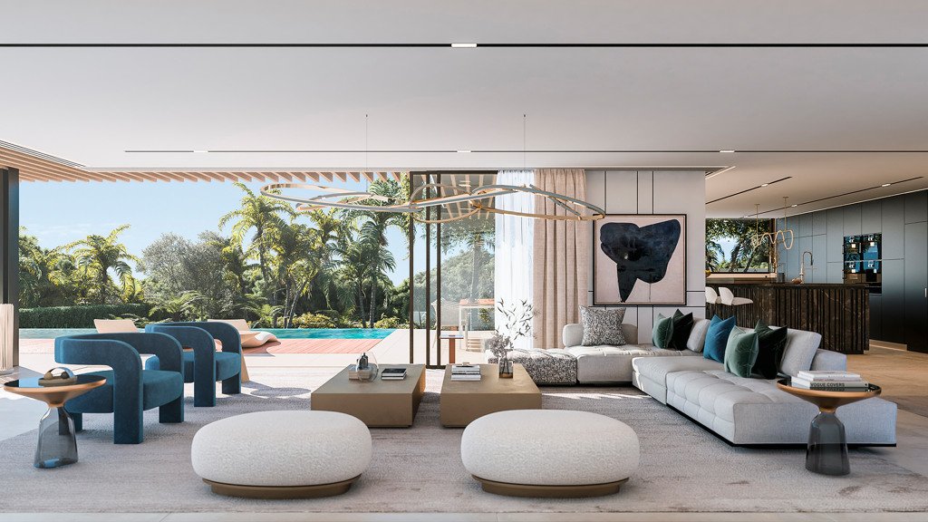 Villa i Marbella, Malaga, Spanien 5 sovrum, 1769 kvm. Nr. 88645