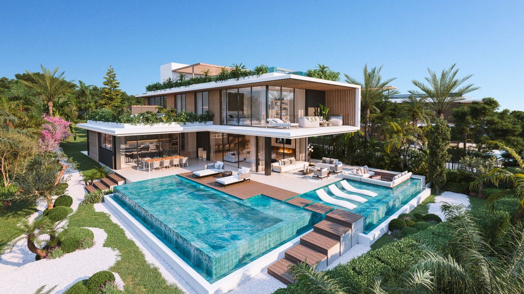 Villa i Marbella, Malaga, Spanien 5 sovrum, 1769 kvm. Nr. 88645