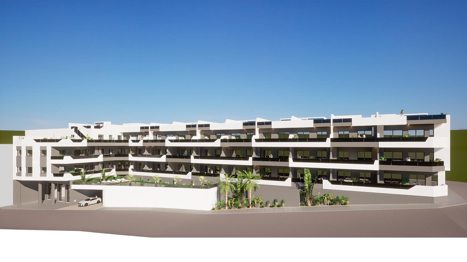 Huoneisto Benijofar, Alicante, Espanja 4 makuuhuonetta, 75 m2 No. 96554