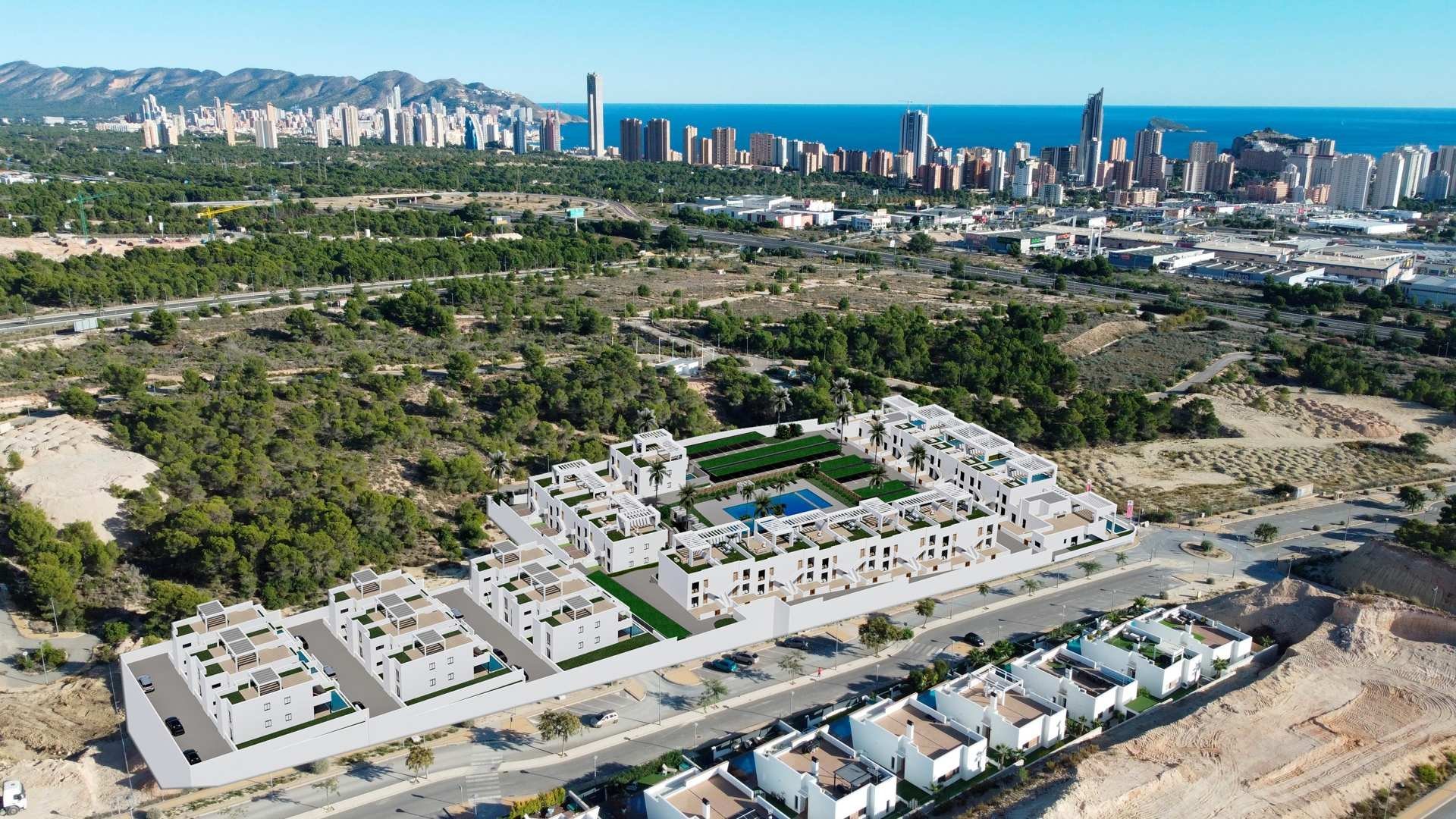 Bungalo Mirador Hills Resort, Finestrat, Alicante, Spānijā 3 istabas, 251.94 m2 Nr. 90254