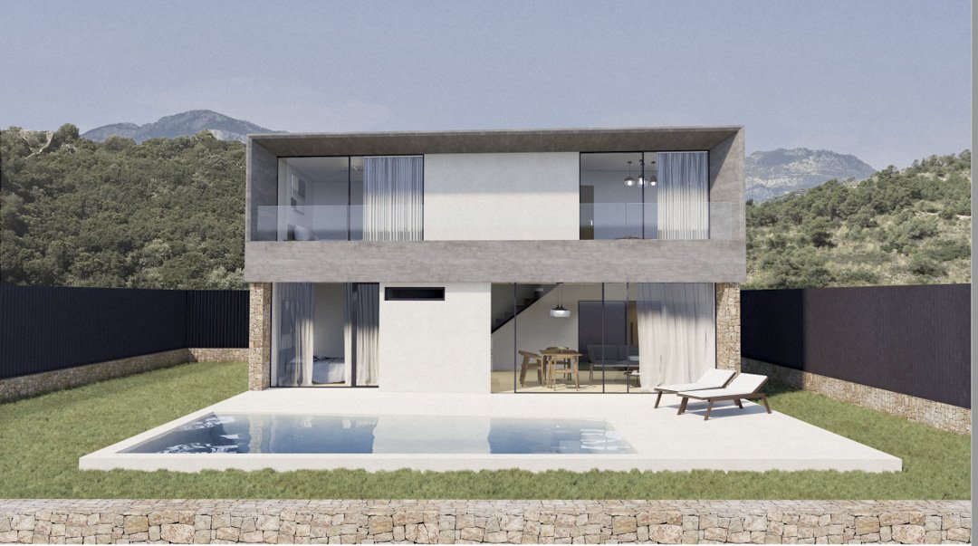 Villa a Alcalali, Alicante, Spagna 3 camere da letto, 133 mq. N° 87038