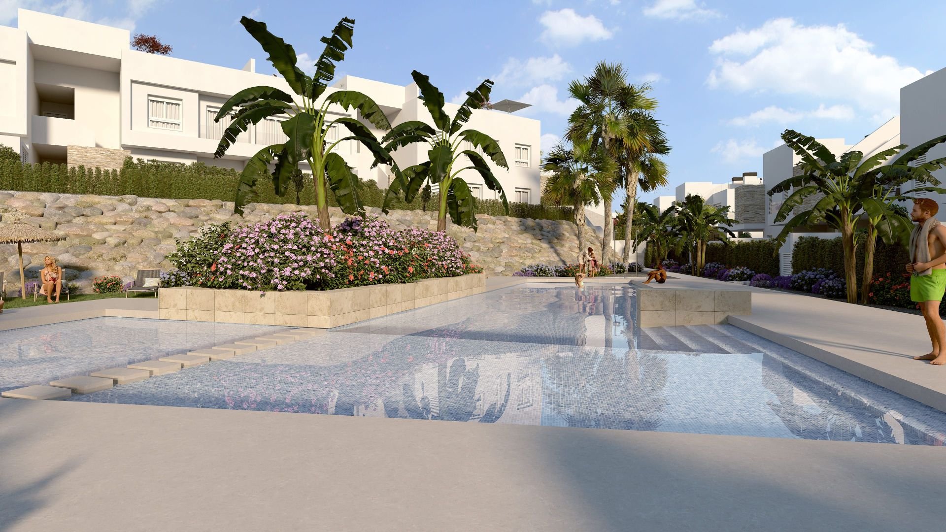 Appartamento a Algorfa, Alicante, Spagna 2 camere da letto, 72 mq. N° 95697
