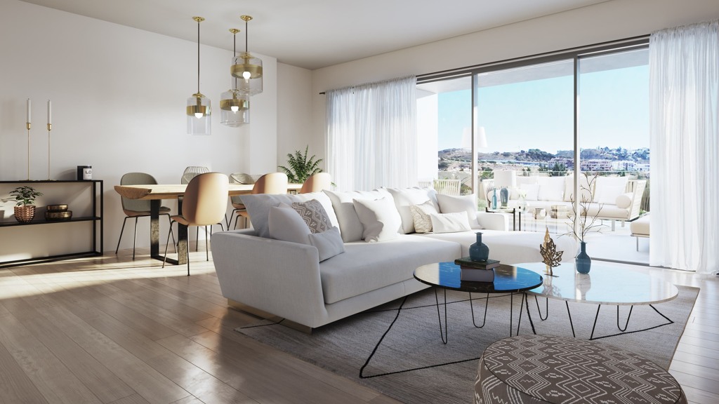 Apartament w Las Lagunas De Mijas, Malaga, Hiszpania 2 sypialnie, 184.68 mkw. nr 96291