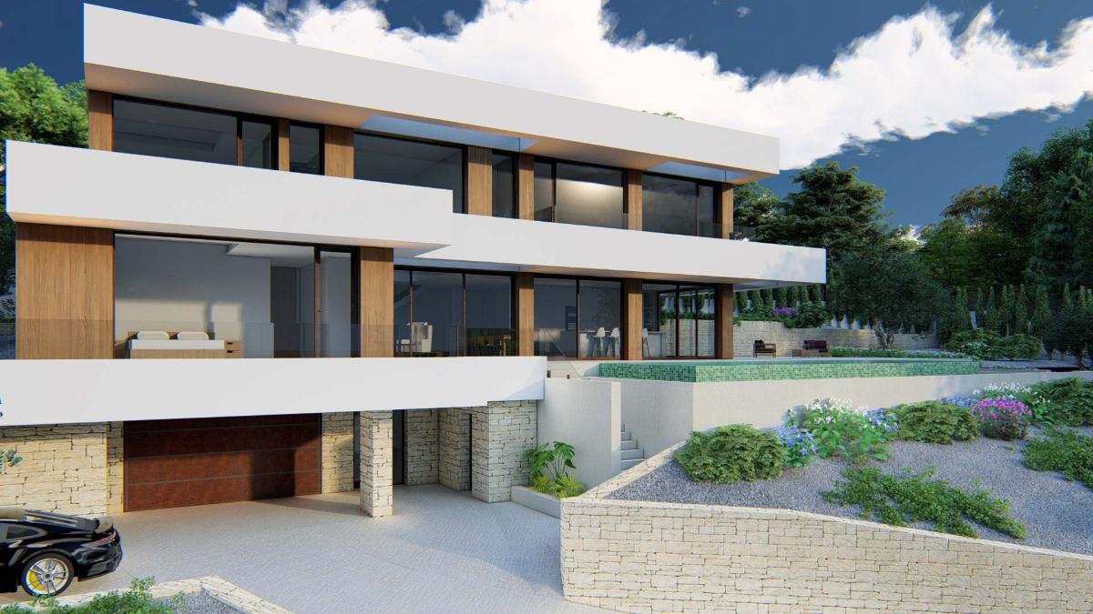 Villa en Altea, Alicante, España 4 dormitorios, 425 m2 No. 113055