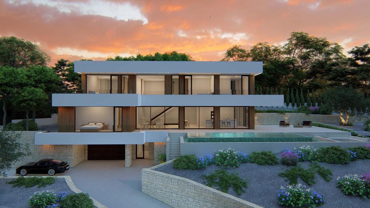 Villa en Altea, Alicante, España 4 dormitorios, 425 m2 No. 113055