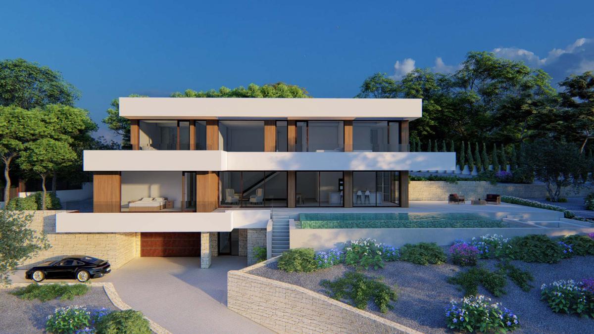 Villa en Altea, Alicante, España 4 dormitorios, 425 m2 No. 113055
