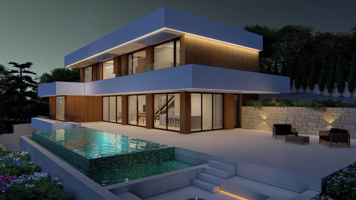 Villa en Altea, Alicante, España 4 dormitorios, 425 m2 No. 113055