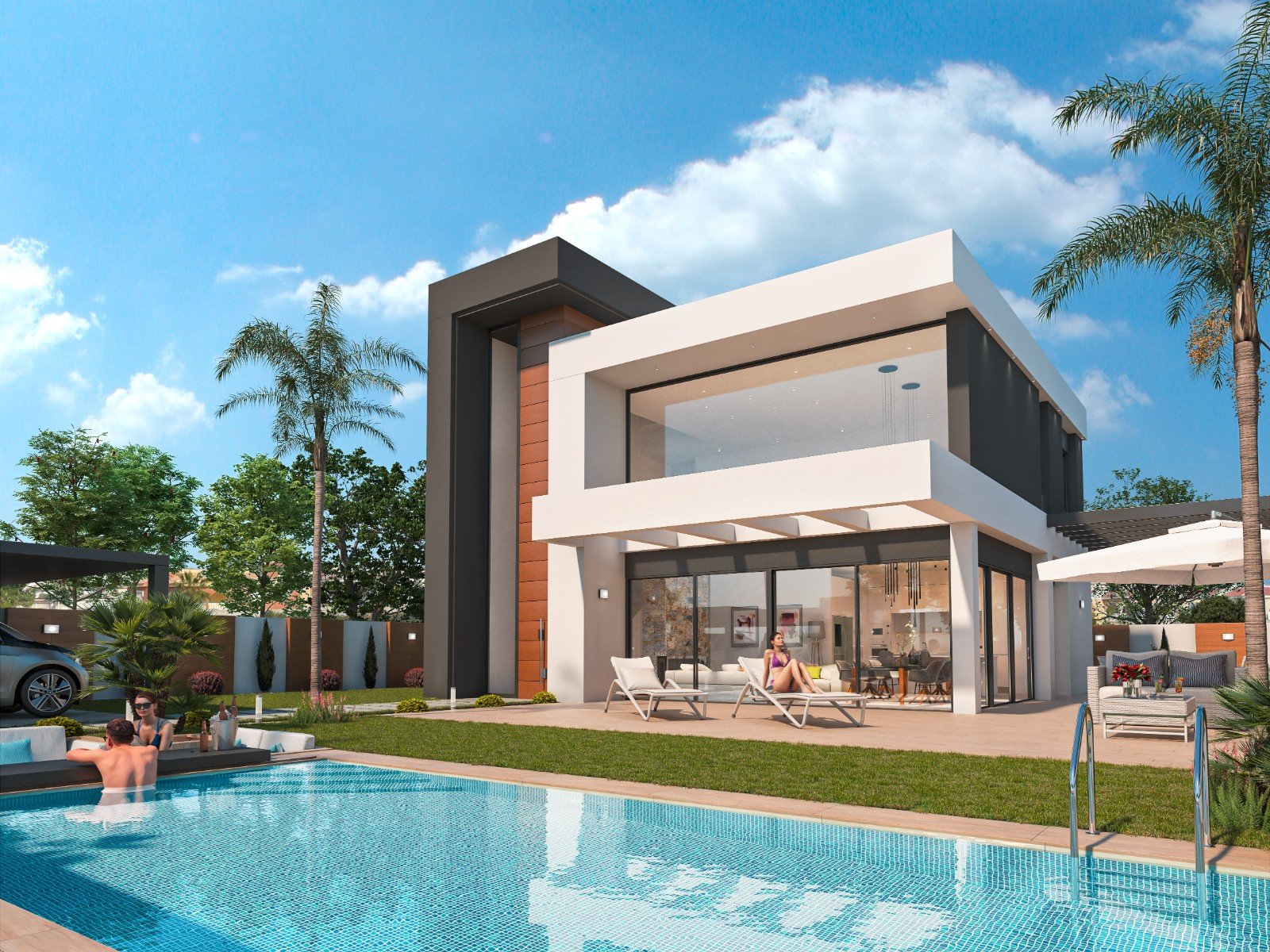 Villa in Alicante, Spain 3 bedrooms, 240 sq.m. No. 95971