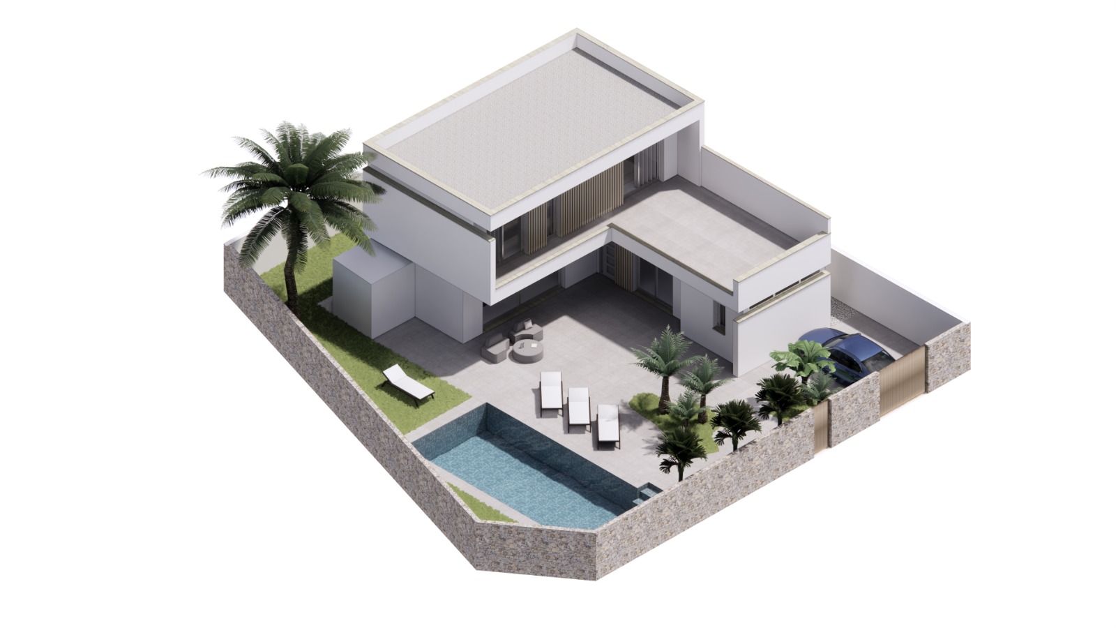 Villa a San Javier, Murcia, Spagna 3 camere da letto, 127 mq. N° 109993