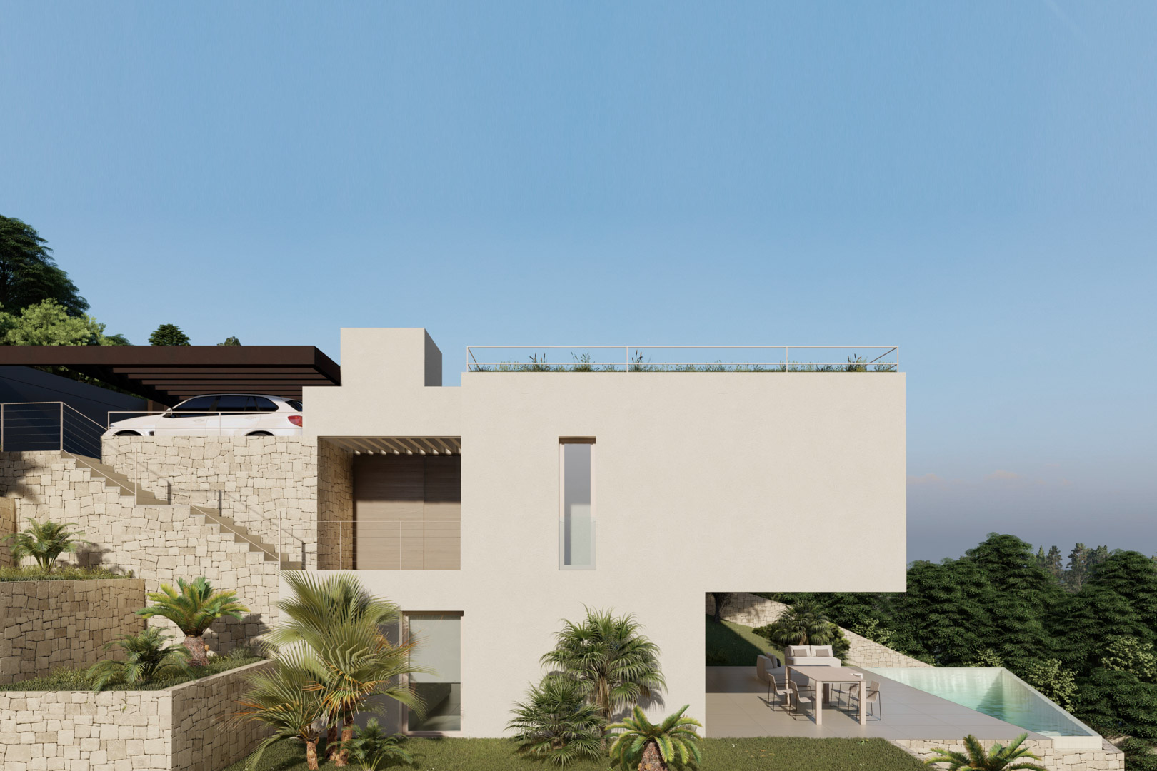 Villa en Dénia, Alicante, España 3 dormitorios, 382 m2 No. 90051