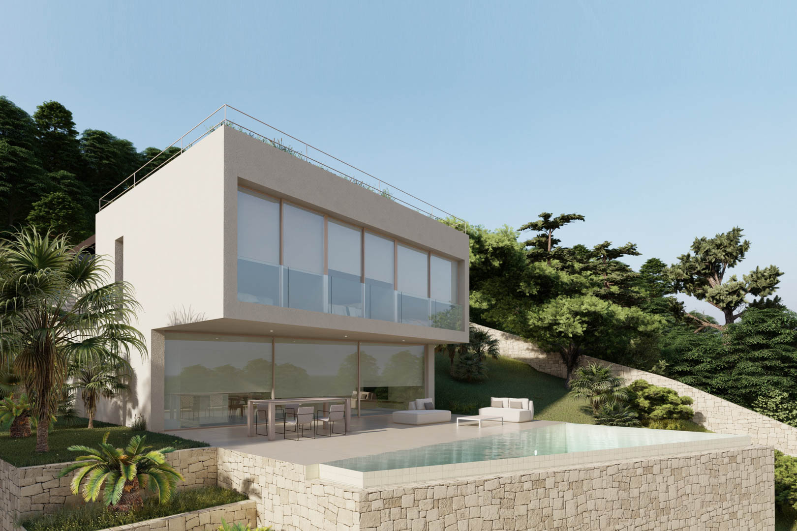 Villa en Dénia, Alicante, España 3 dormitorios, 382 m2 No. 90051