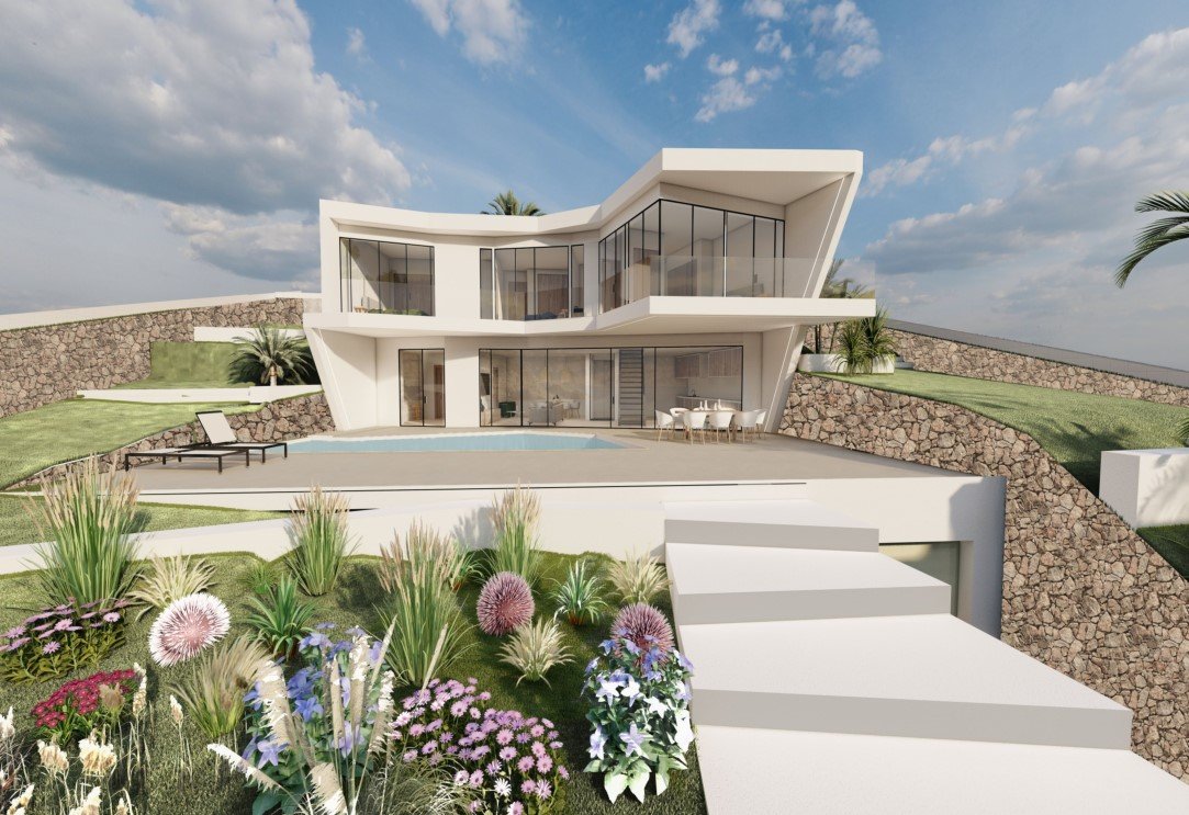 Villa in Benissa, Alicante, Spain 4 bedrooms, 358 sq.m. No. 82565