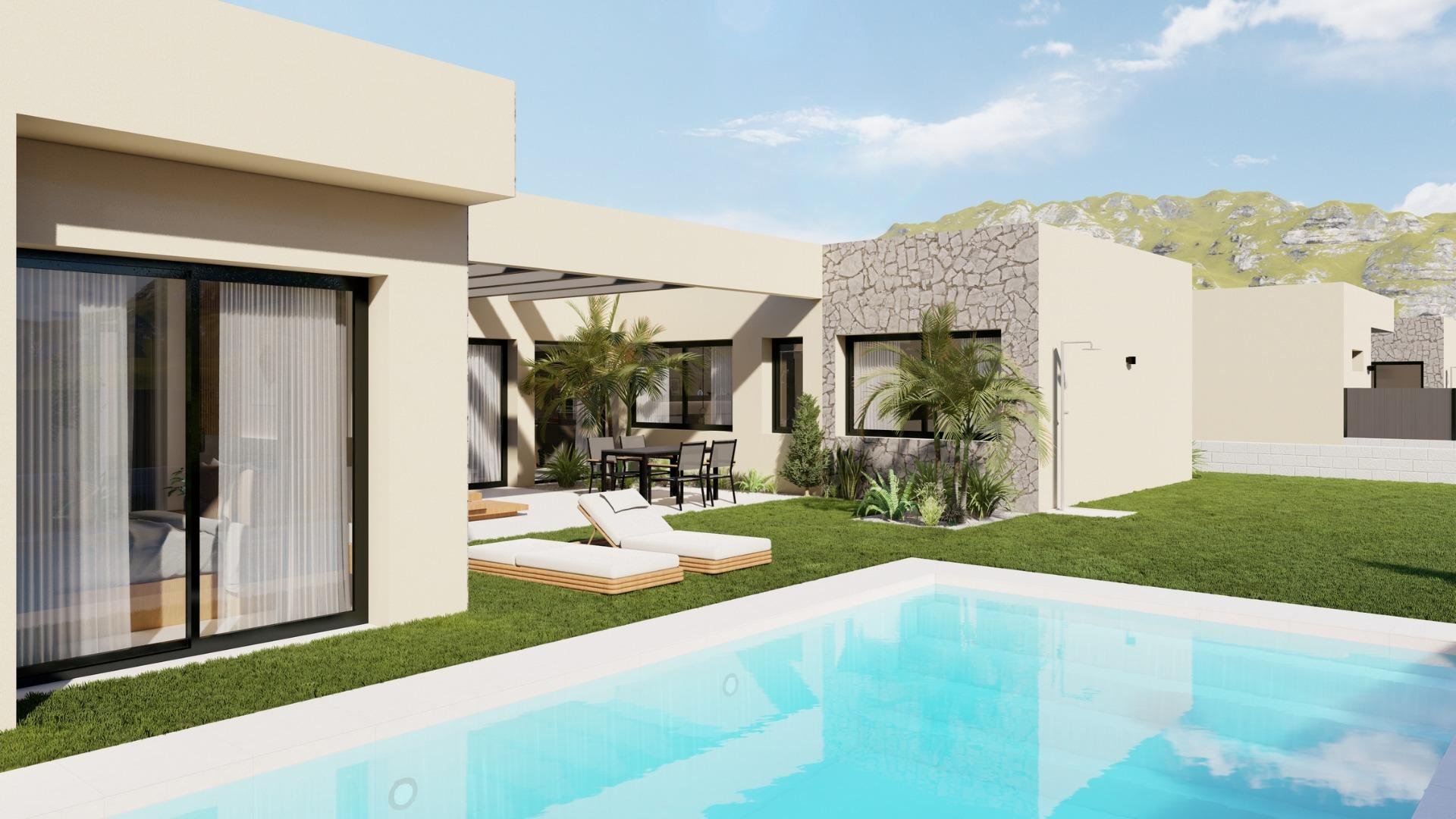Villa à Banos Y Mendigo, Murcia, Espagne 4 chambres, 164 m2 No. 111391