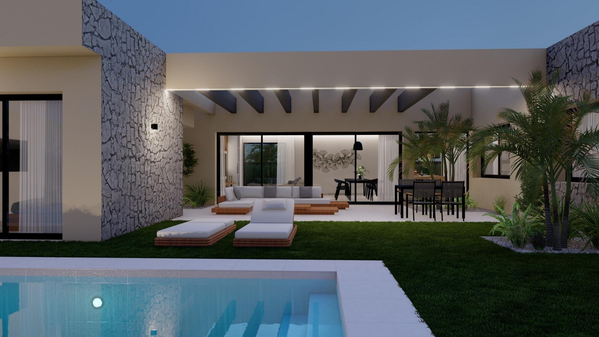 Villa à Banos Y Mendigo, Murcia, Espagne 4 chambres, 164 m2 No. 111391