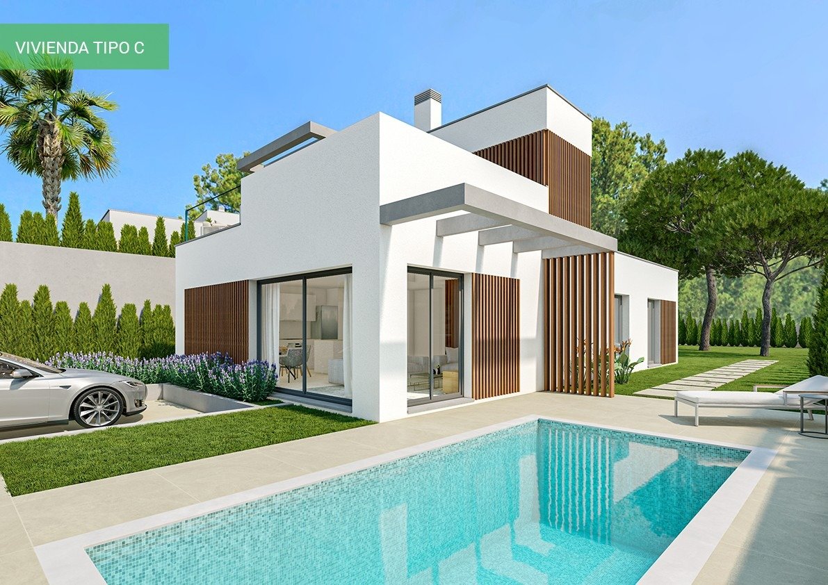 Villa i Finestrat, Alicante, Spanien 3 sovrum, 207 kvm. Nr. 111468