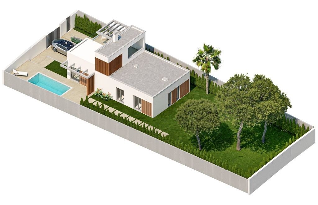 Villa i Finestrat, Alicante, Spanien 3 sovrum, 207 kvm. Nr. 111468
