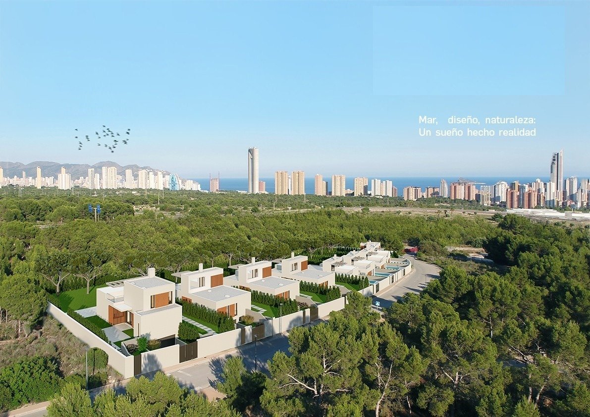 Villa i Finestrat, Alicante, Spanien 3 sovrum, 207 kvm. Nr. 111468