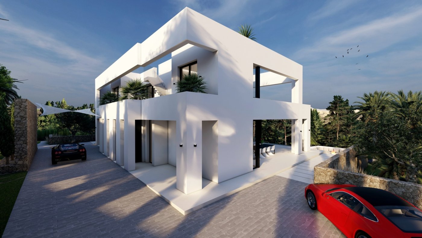 Villa i Benissa, Alicante, Spanien 4 sovrum, 615 kvm. Nr. 111464