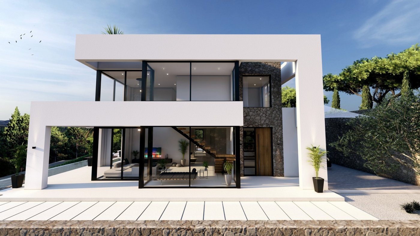 Villa i Benissa, Alicante, Spanien 4 sovrum, 615 kvm. Nr. 111464