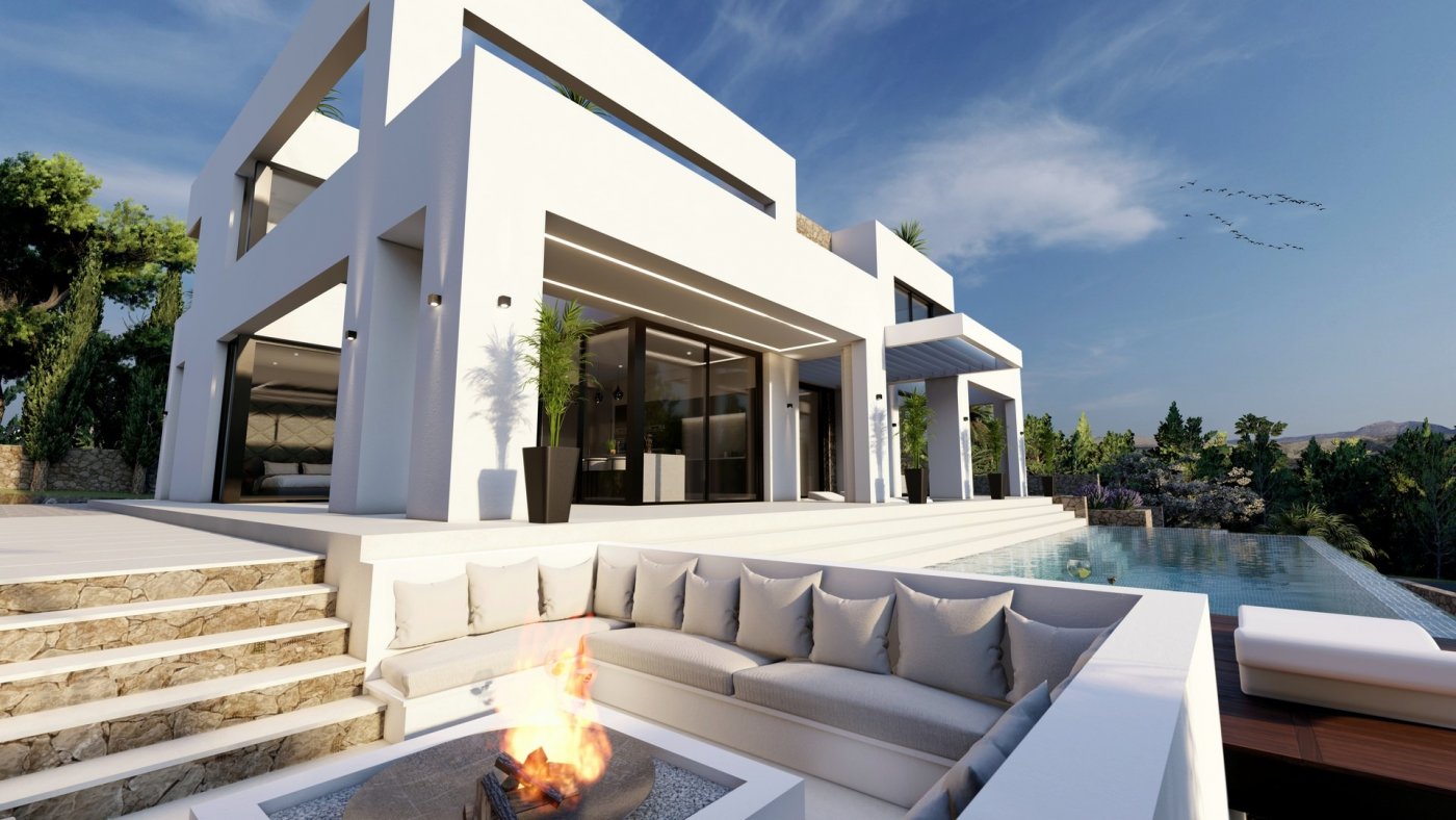 Villa i Benissa, Alicante, Spanien 4 sovrum, 615 kvm. Nr. 111464