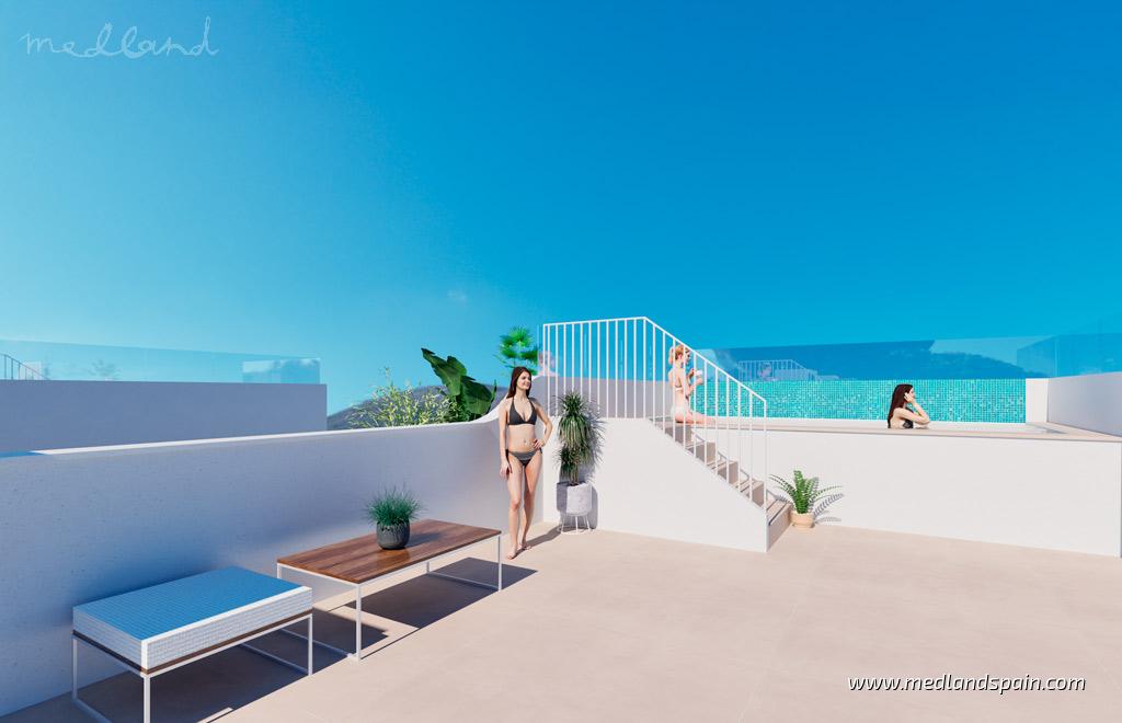 Apartament w Torre de la Horadada, Alicante, Hiszpania 2 sypialnie, 46 mkw. nr 108783