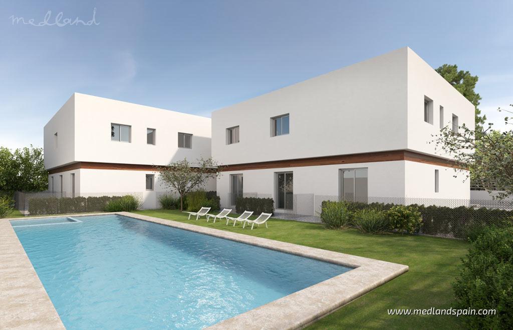 Casa adosada en Villamartin, Alicante, España 3 dormitorios, 93 m2 No. 108781