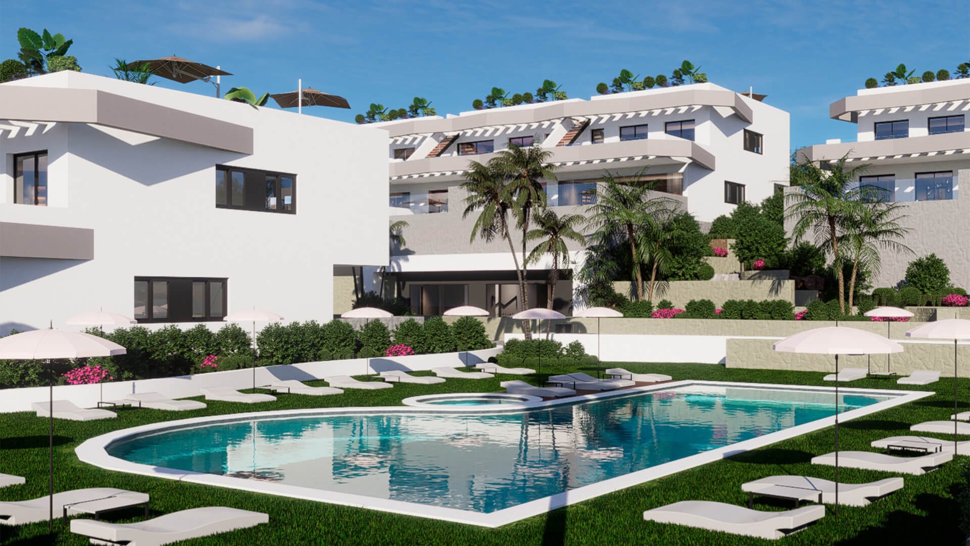 Bungalow w Leduc Golf Resort, Finestrat, Alicante, Hiszpania 2 sypialnie, 190 mkw. nr 90261