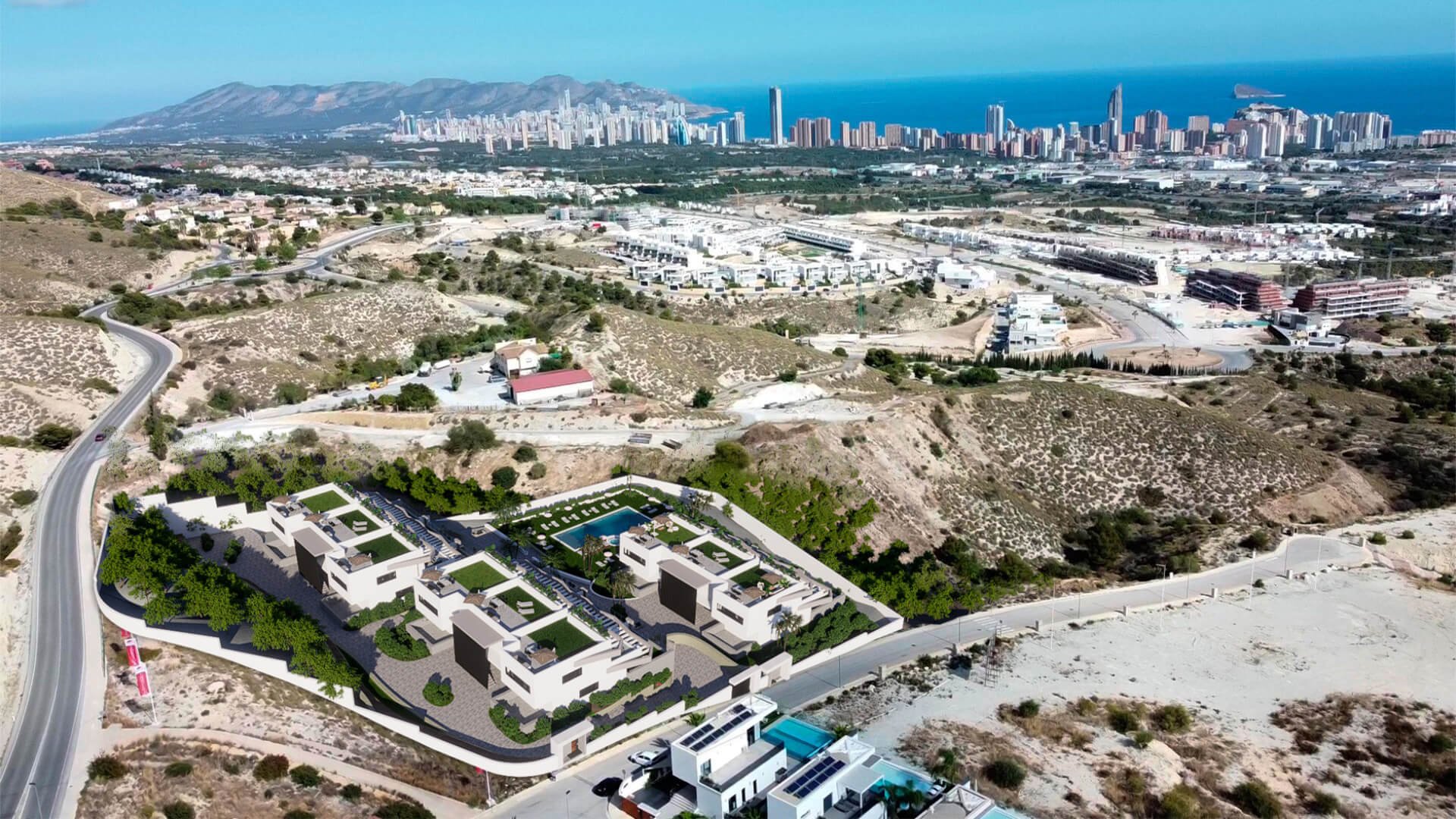Bungalow w Leduc Golf Resort, Finestrat, Alicante, Hiszpania 2 sypialnie, 190 mkw. nr 90261