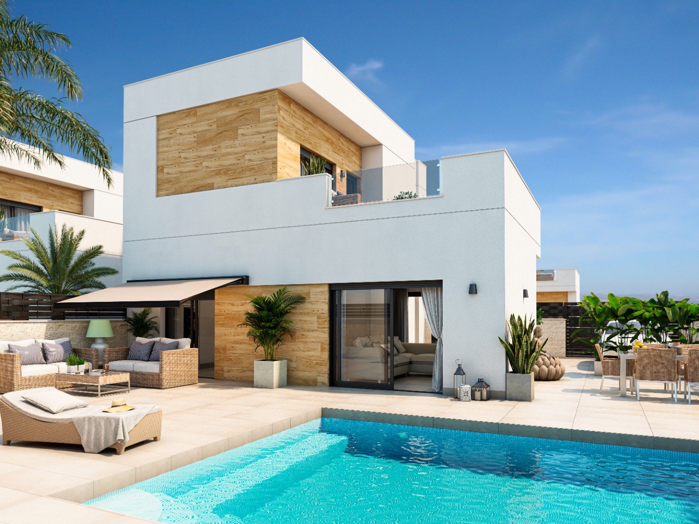 Villa a Benijofar, Alicante, Spagna 3 camere da letto, 116 mq. N° 82247