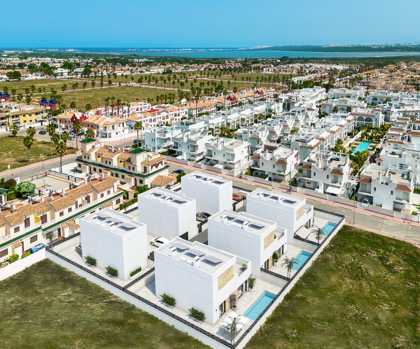 Villa a Benijofar, Alicante, Spagna 3 camere da letto, 116 mq. N° 82247