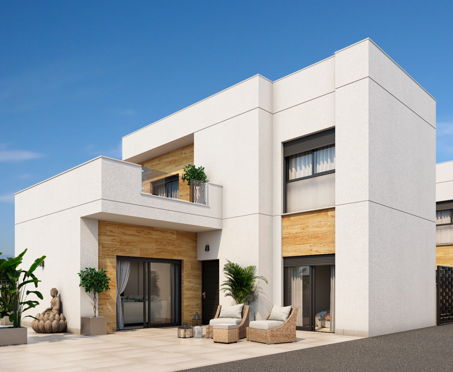Villa a Benijofar, Alicante, Spagna 3 camere da letto, 116 mq. N° 82247