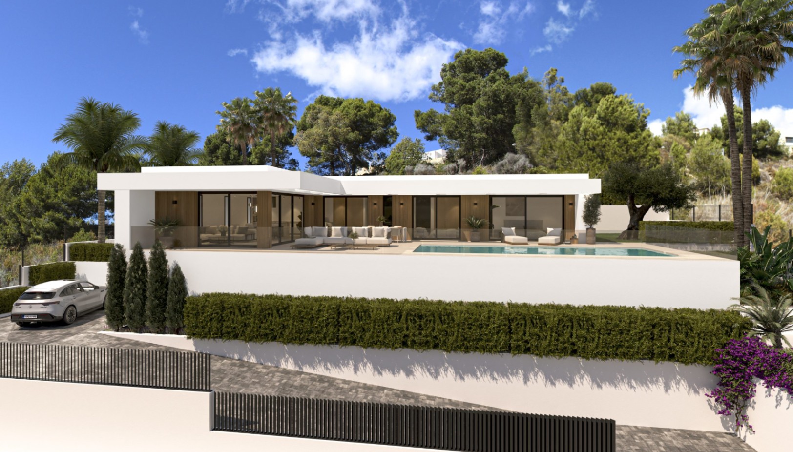 Villa i Calpe, Alicante, Spanien 3 sovrum, 176 kvm. Nr. 108027