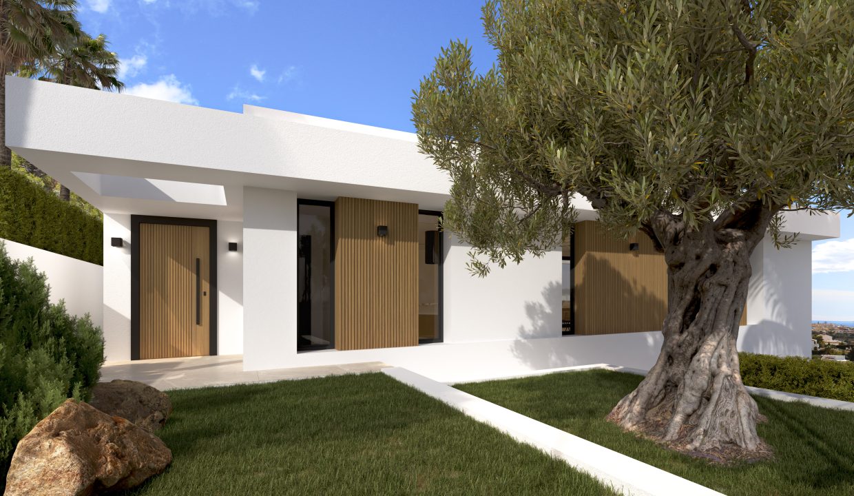 Villa i Calpe, Alicante, Spanien 3 sovrum, 176 kvm. Nr. 108027