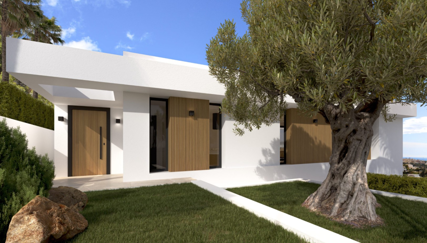 Villa i Calpe, Alicante, Spanien 3 sovrum, 176 kvm. Nr. 108027