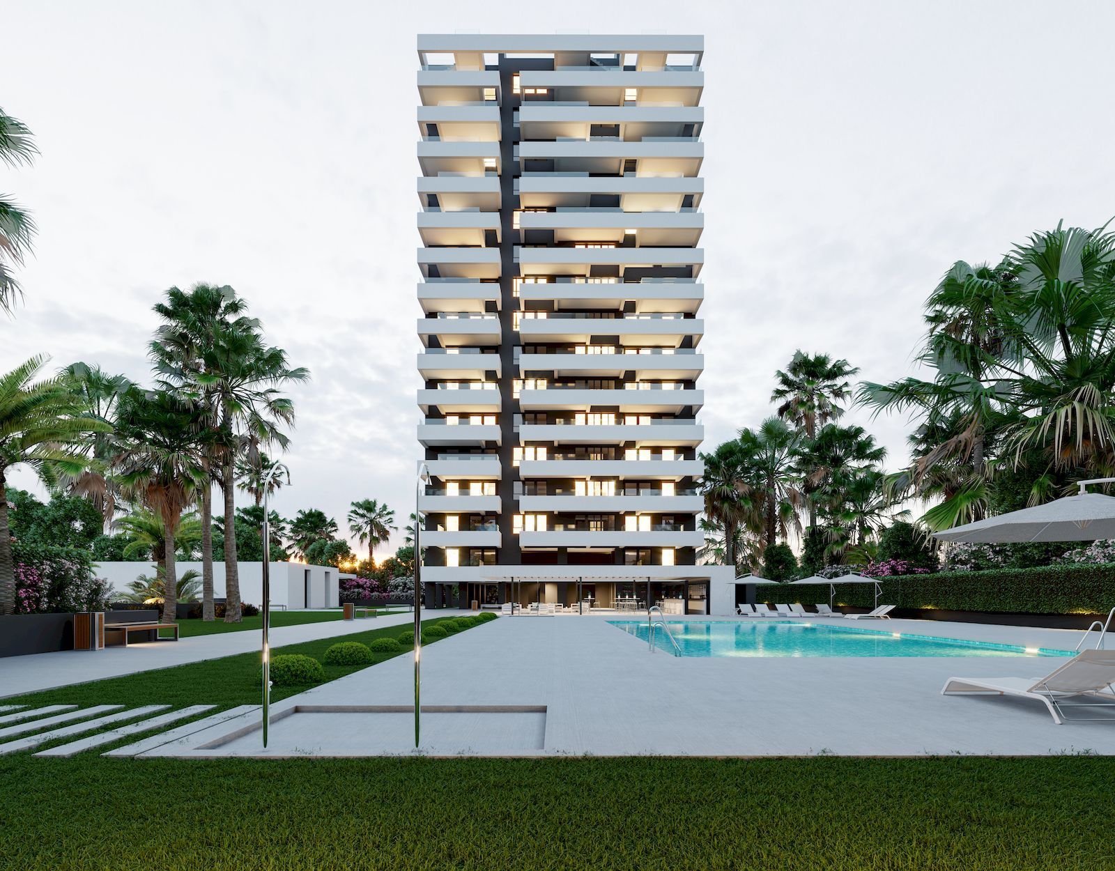 Apartment in Calpe, Alicante, Spain 2 bedrooms,  No. 95594