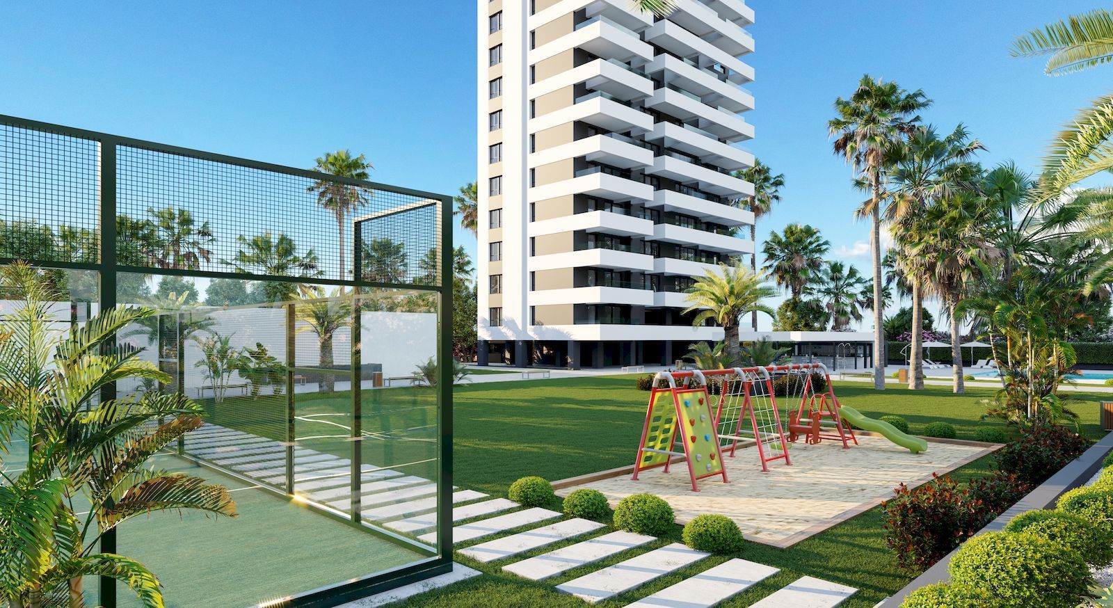 Apartment in Calpe, Alicante, Spain 2 bedrooms,  No. 95594