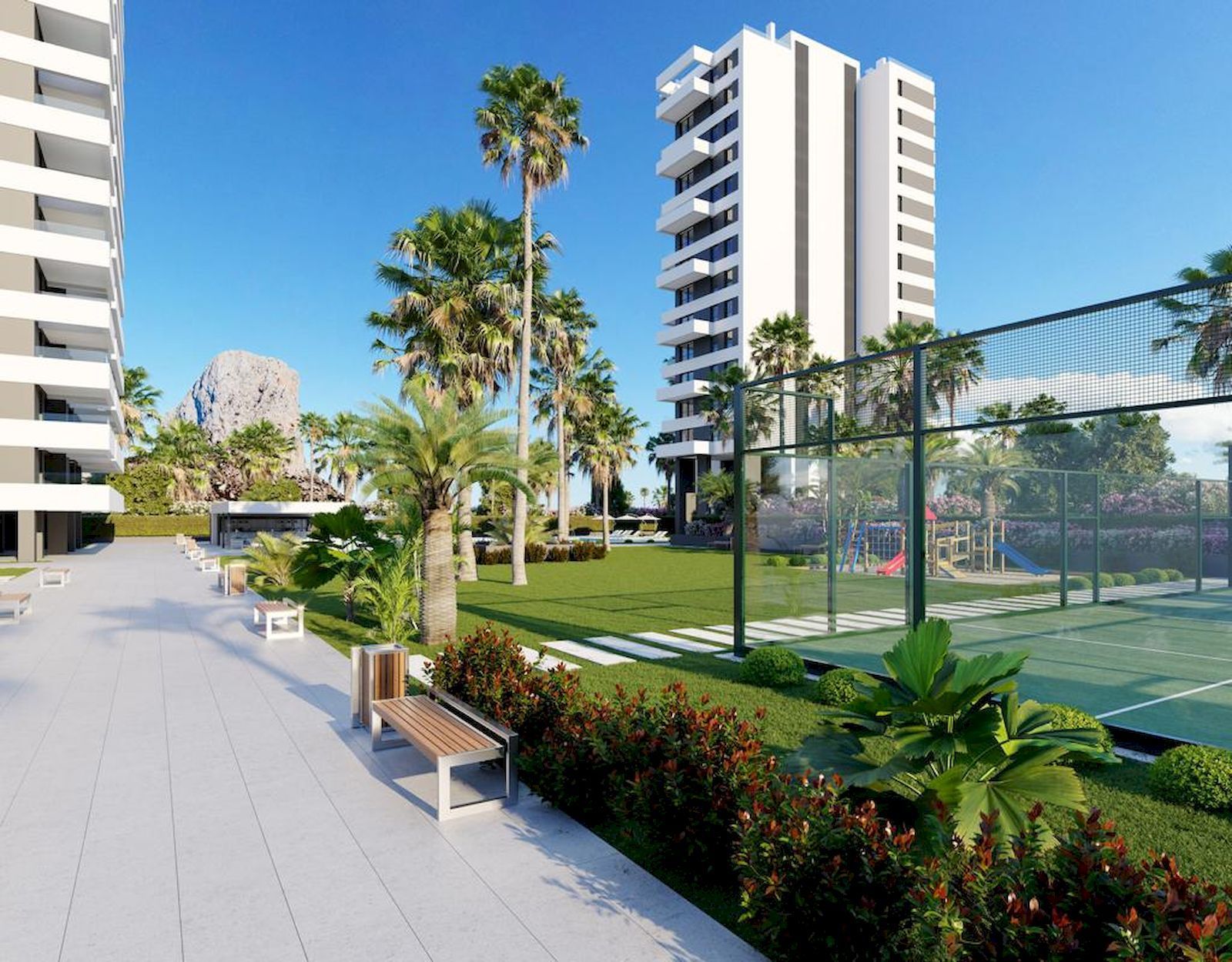 Apartment in Calpe, Alicante, Spain 2 bedrooms,  No. 95594