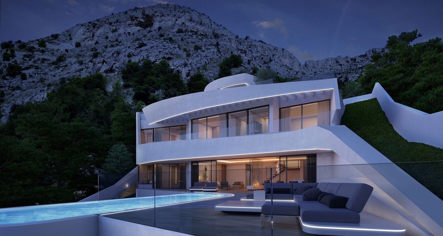 Huvila Altea, Alicante, Espanja 4 makuuhuonetta, 412 m2 No. 95595