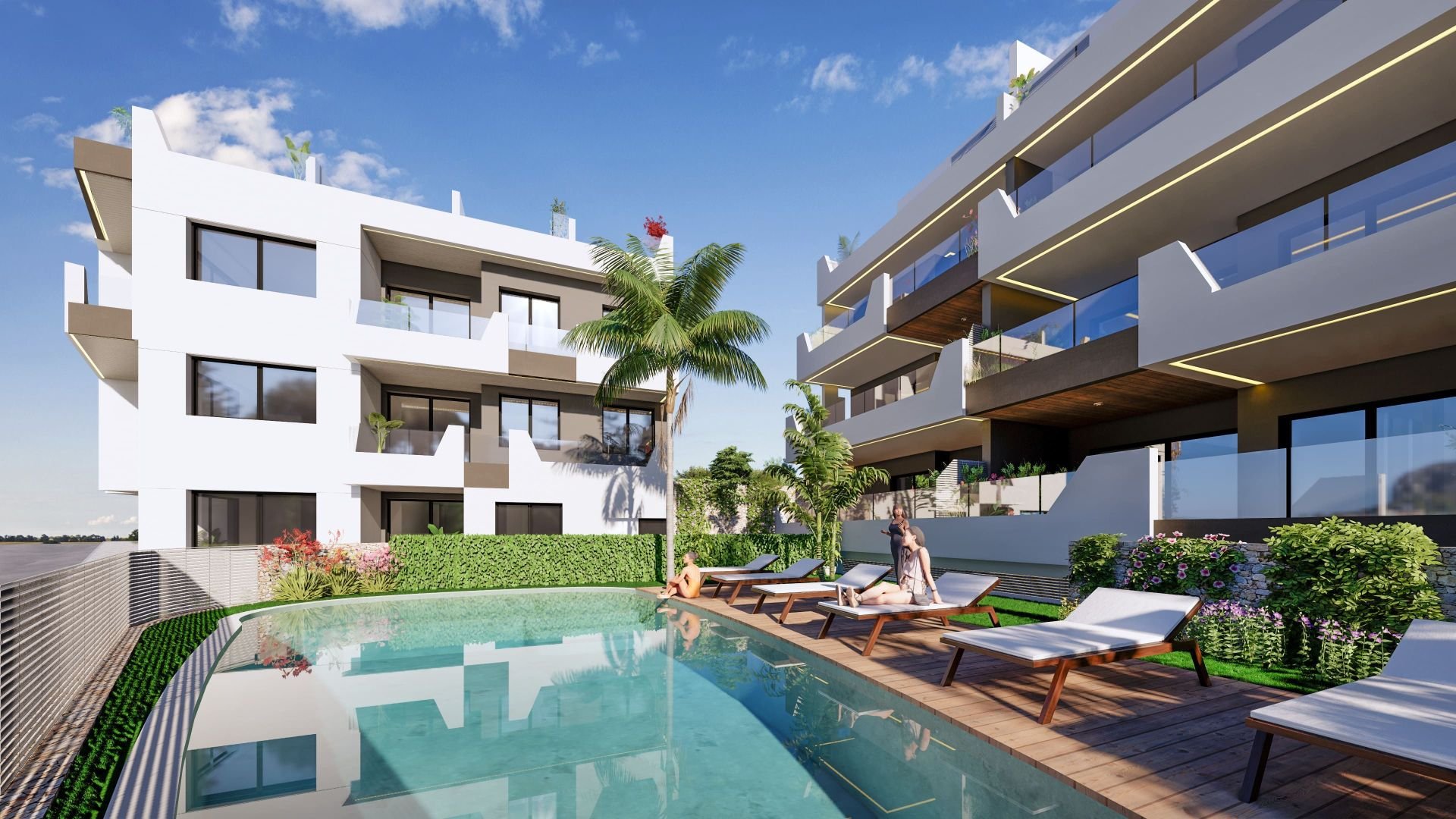 Appartamento a Benijofar, Alicante, Spagna 2 camere da letto,  N° 95600