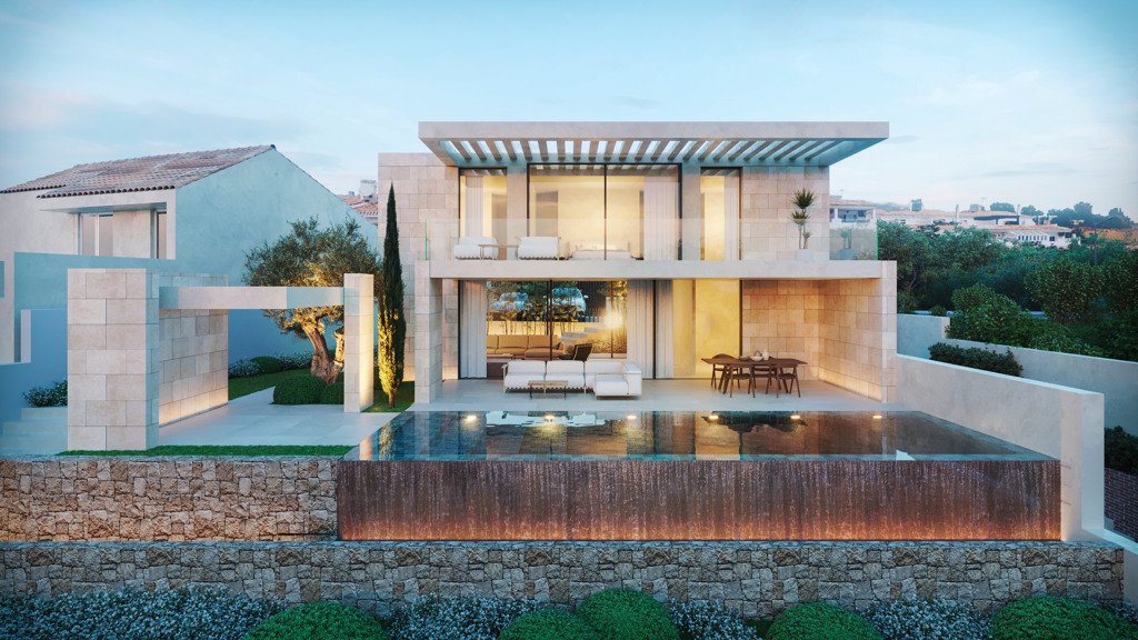 Villa i La Gaspara, Malaga, Spanien 3 sovrum, 295.89 kvm. Nr. 105841