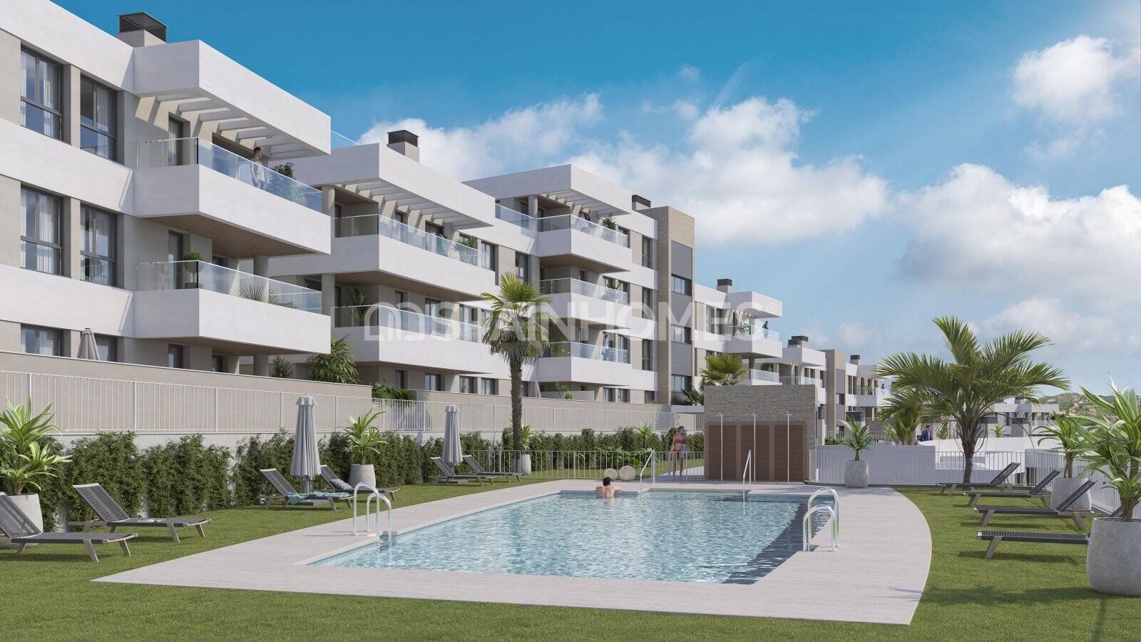 Apartment in Estepona, Malaga, Spain 2 bedrooms, 76 sq.m. No. 55976