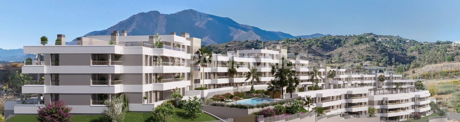 Apartment in Estepona, Malaga, Spain 2 bedrooms, 76 sq.m. No. 55976