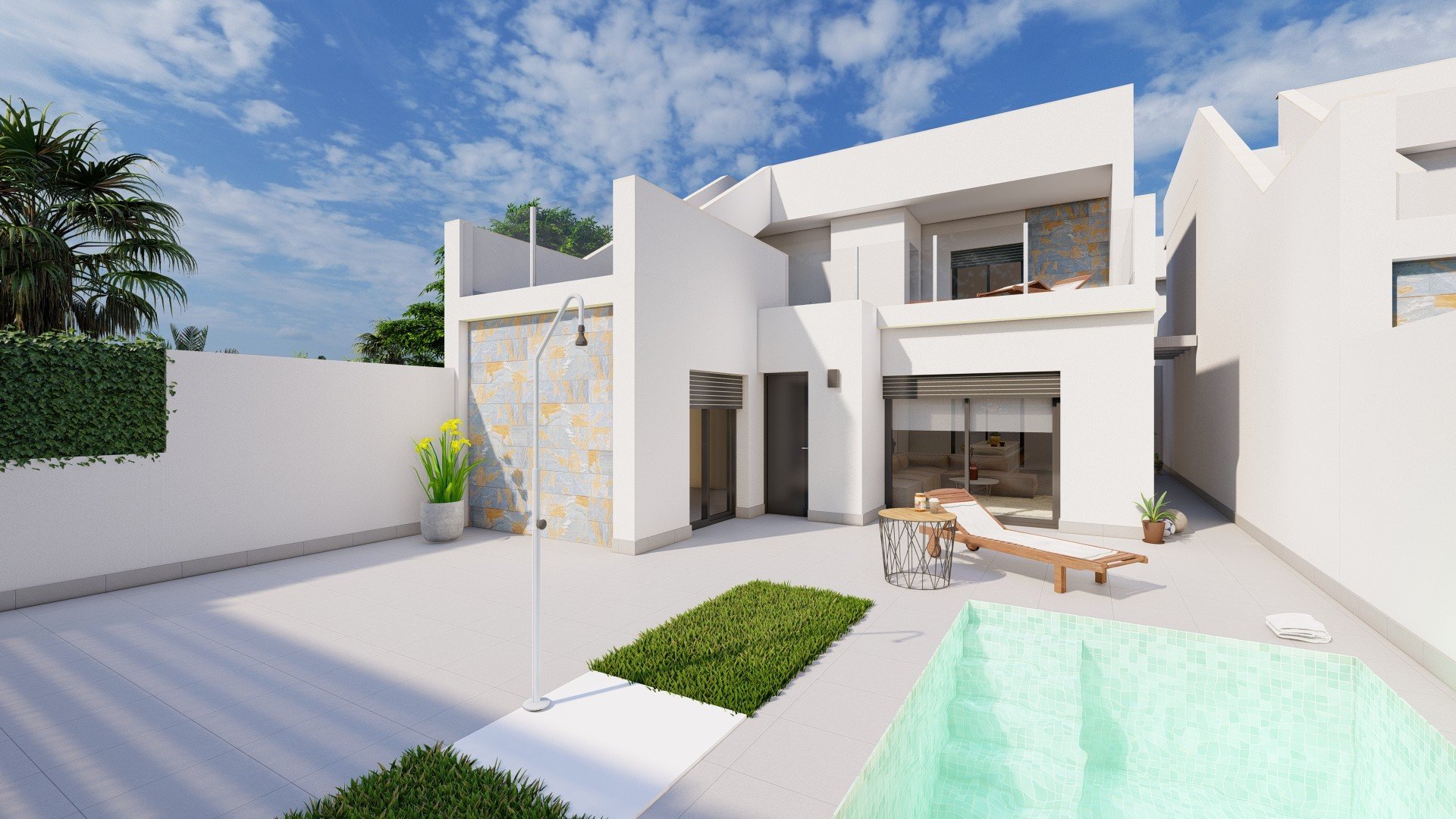 Villa in La Pinada Nature Resort, Roda, Murcia, Spagna 3 camere da letto, 125.62 mq. N° 91010