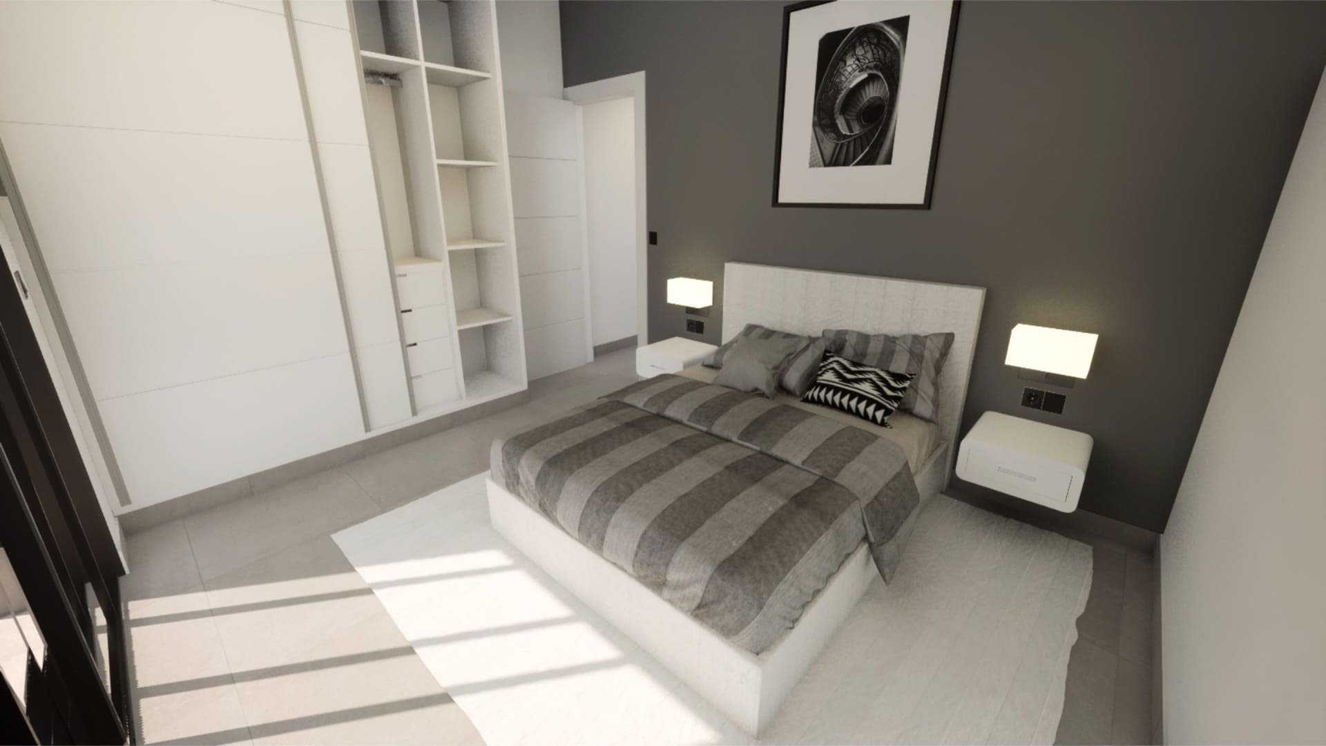 Villa en Eucalipto, Los Alcazares, Murcia, Espagne 3 chambres, 103 m2 No. 91015