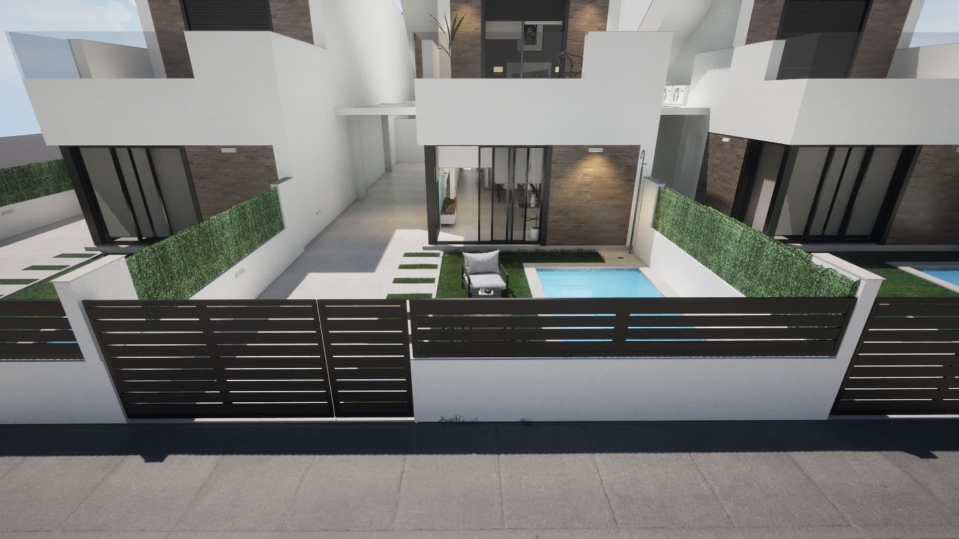 Villa en Eucalipto, Los Alcazares, Murcia, Espagne 3 chambres, 103 m2 No. 91014