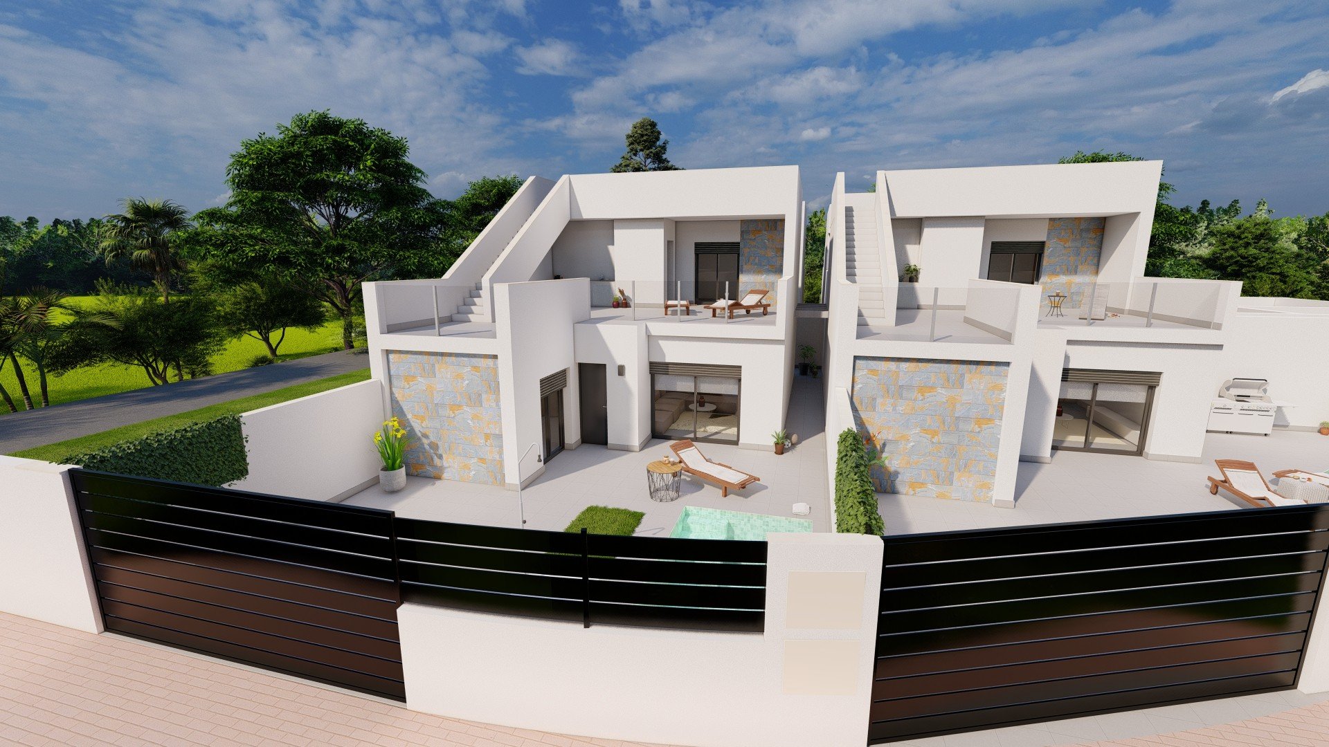 Huvila Roda Real Estate Golf, Roda, Murcia, Espanja 3 makuuhuonetta, 125.62 m2 No. 91012