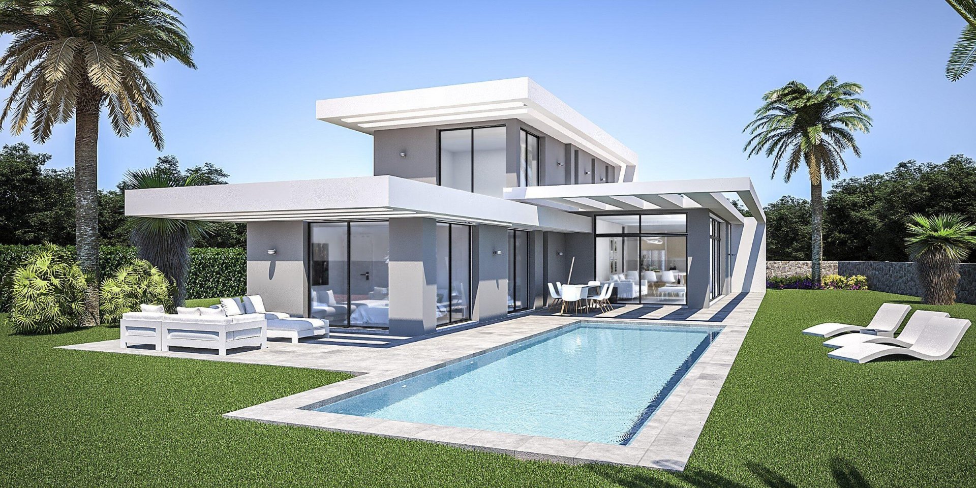 Villa i Javea, Alicante, Spanien 3 sovrum, 163 kvm. Nr. 88945