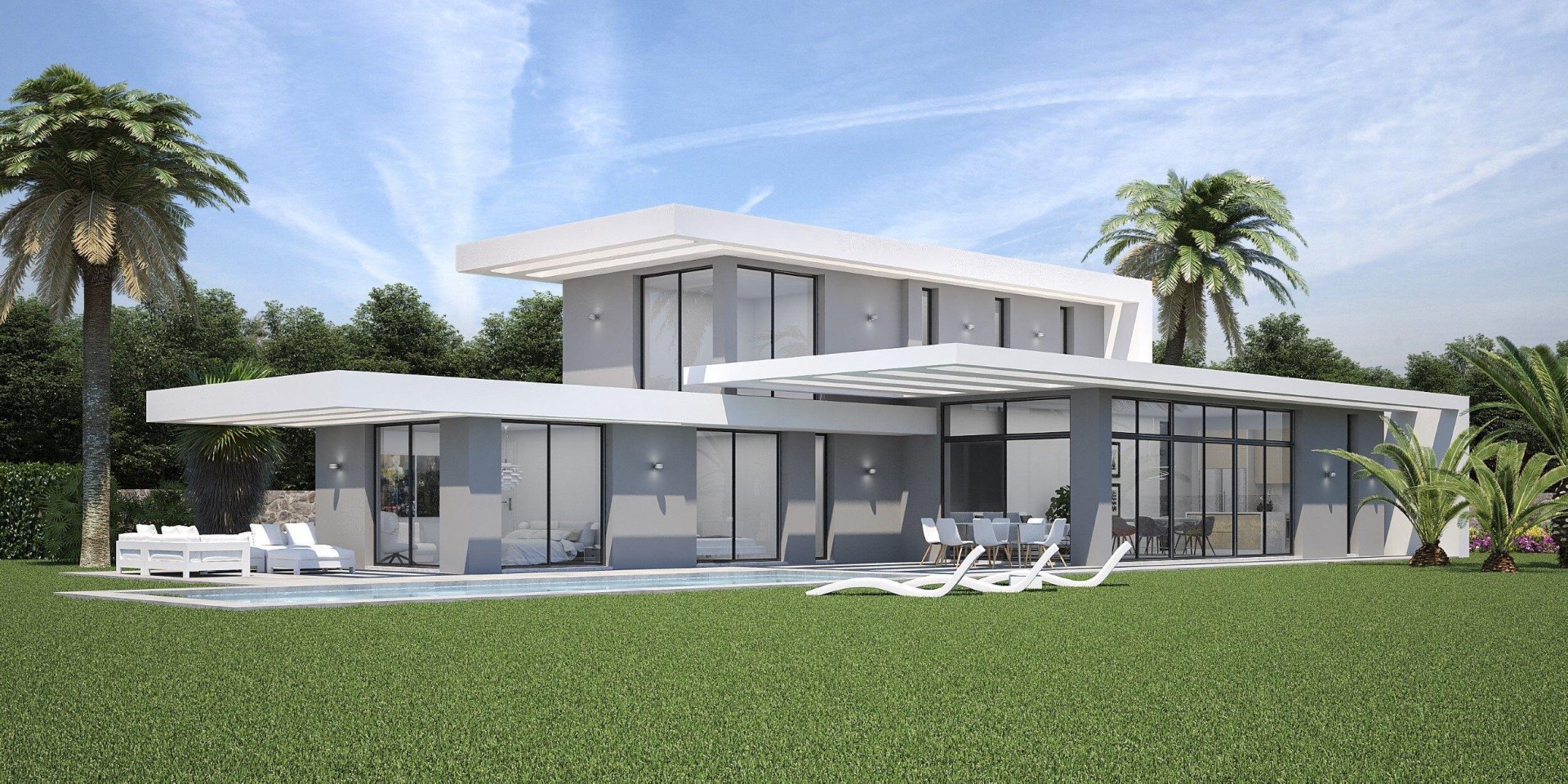 Villa i Javea, Alicante, Spanien 3 sovrum, 163 kvm. Nr. 88945