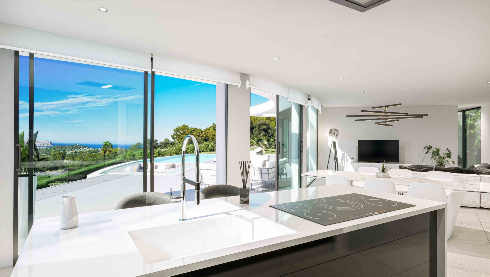 Villa i Javea, Alicante, Spanien 4 sovrum, 332 kvm. Nr. 88946